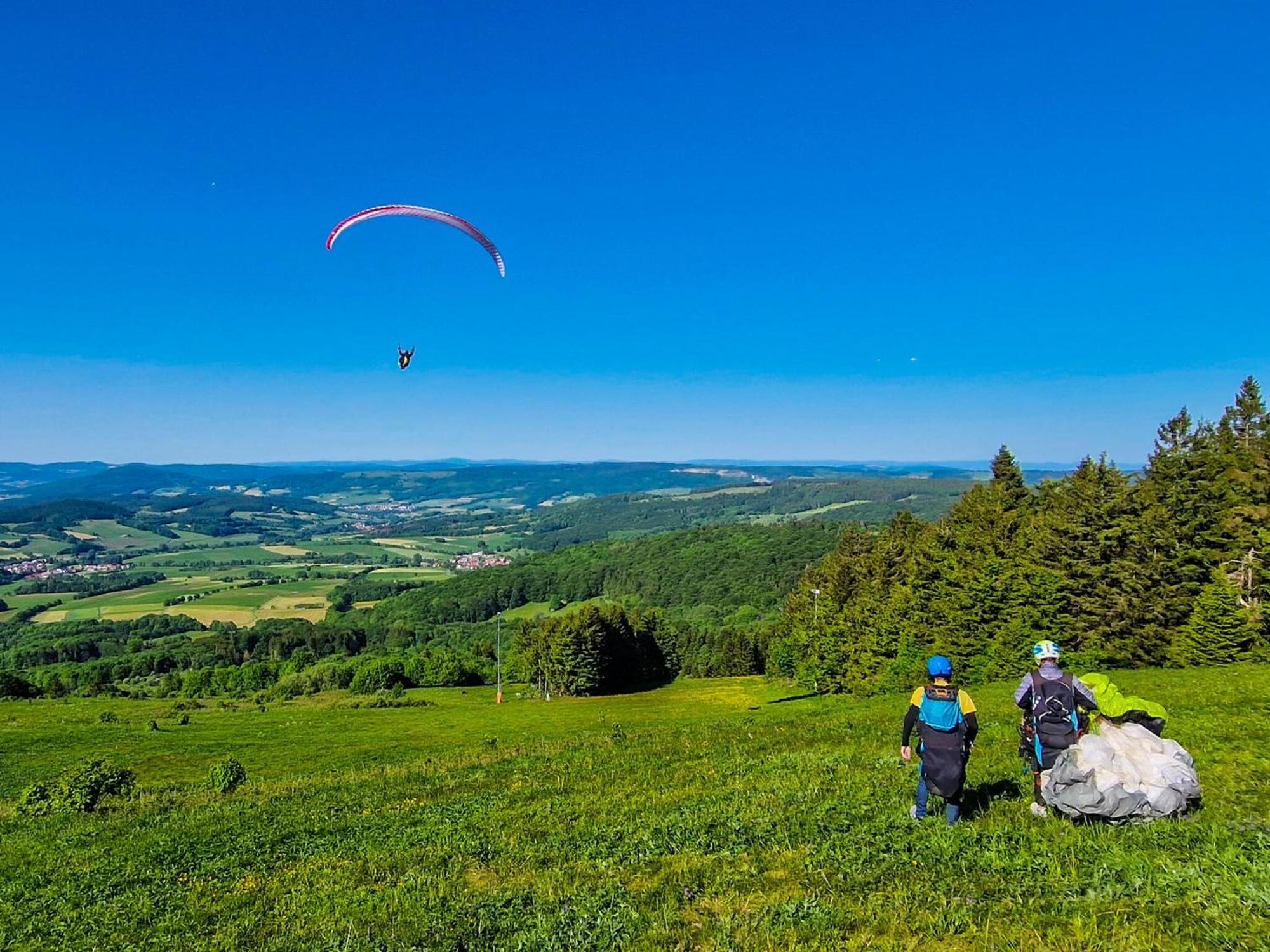 Berghotel Deutscher Flieger Wasserkuppe Gersfeld Exteriör bild