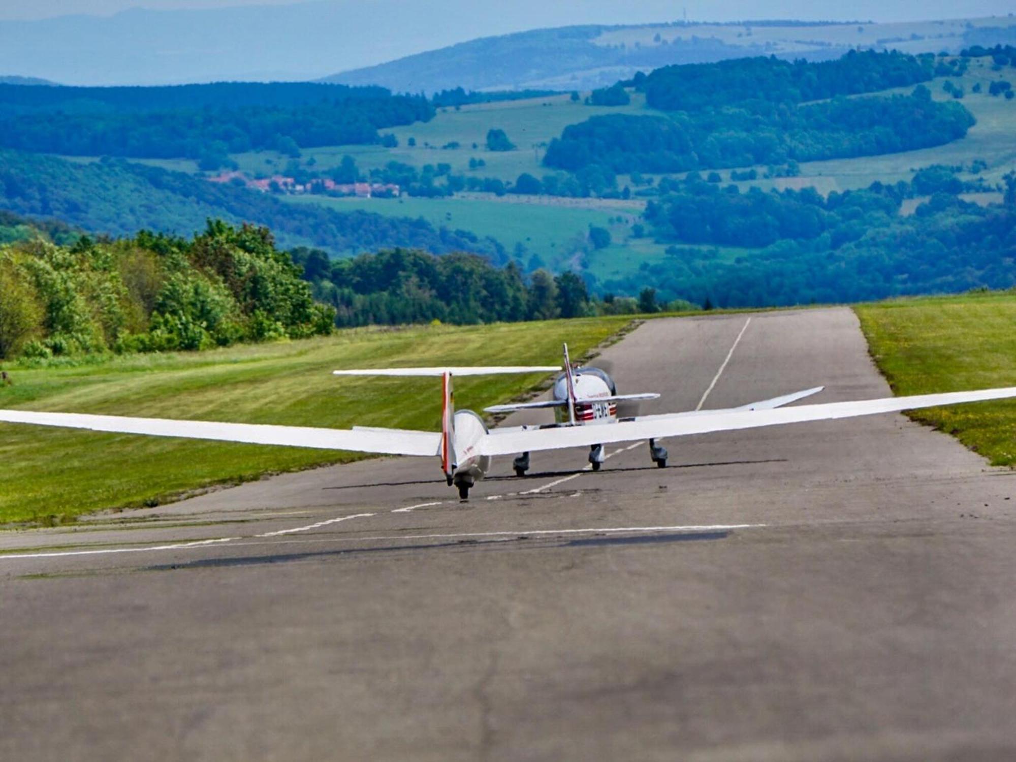Berghotel Deutscher Flieger Wasserkuppe Gersfeld Exteriör bild