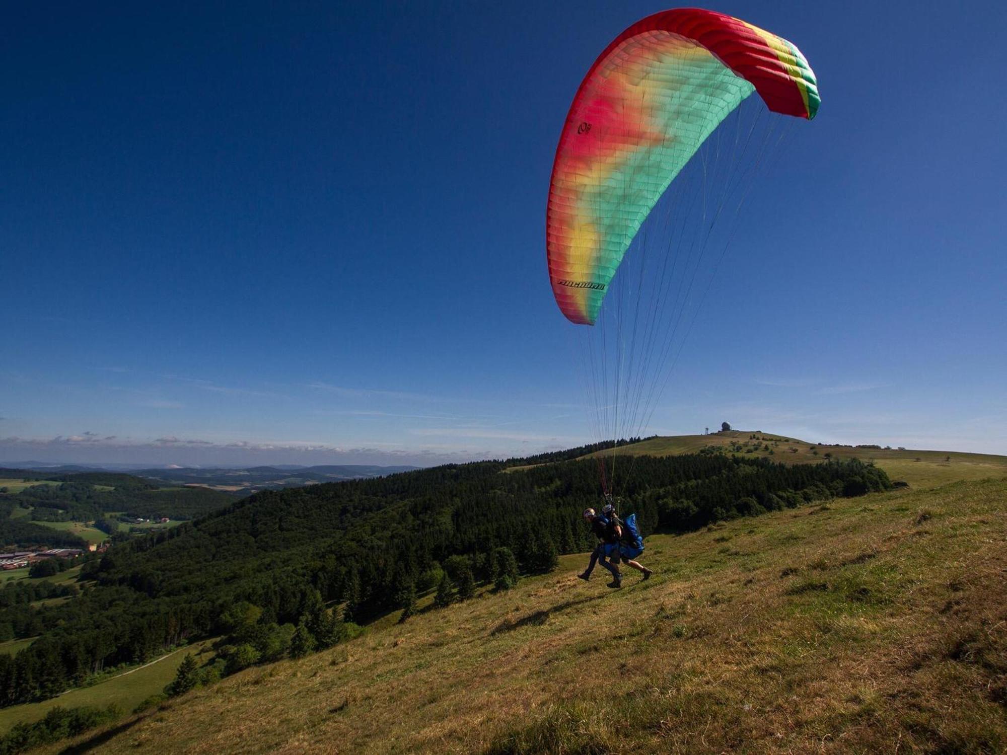 Berghotel Deutscher Flieger Wasserkuppe Gersfeld Exteriör bild